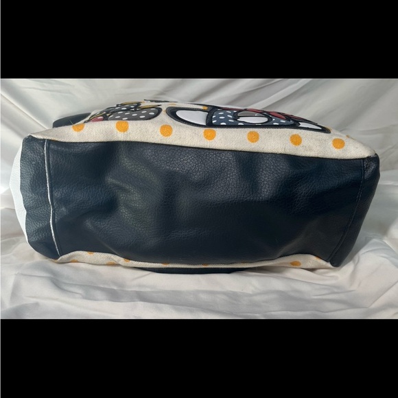 Hello Kitty Sanrio LoHello Kitty Sanrio Loungefly Nerd Cheetah Tote Bag Y2K 2012 - Picture 3 of 8